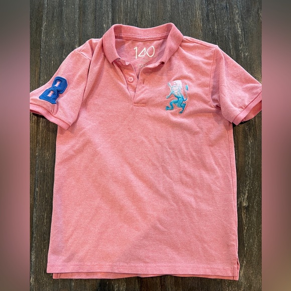 Giordano JR LION EMBROIDERY STRETCH POLO SHIRT - Picture 1 of 8